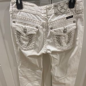 Miss Me Jeans white